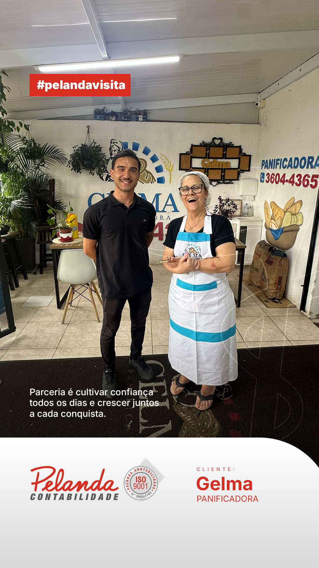 Pelanda Visita - Panificadora Gelma