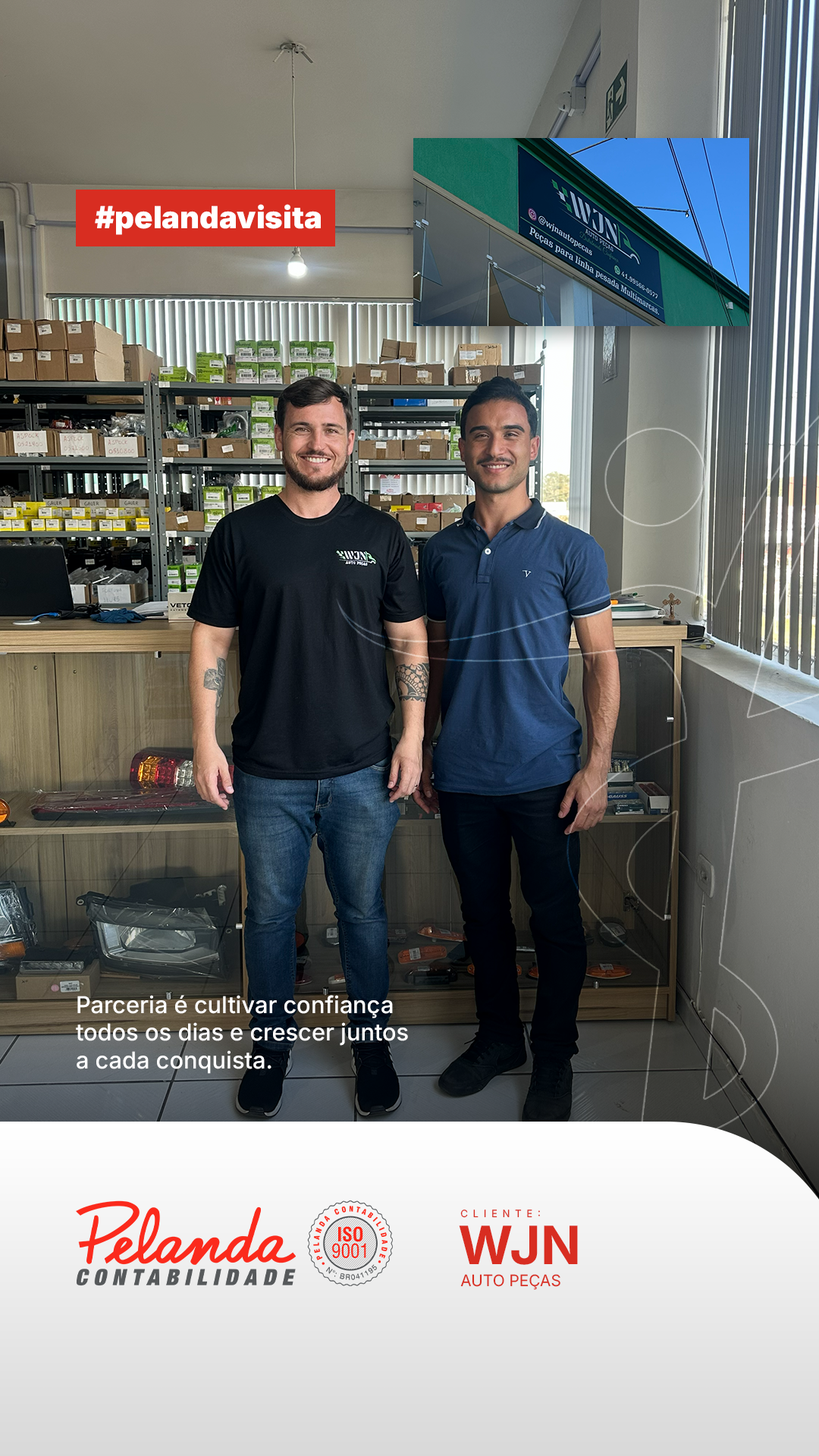 Pelanda Visita - WJN Auto Peças